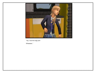 “Yay, I love this tingly part!

Wheeeeee..”
 