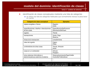 Ingeniería del Software de Gestión. Tema 3