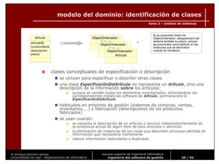 Ingeniería del Software de Gestión. Tema 3