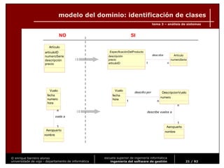 Ingeniería del Software de Gestión. Tema 3