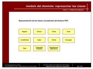 Ingeniería del Software de Gestión. Tema 3