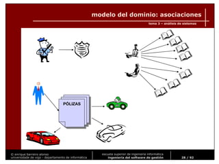 Ingeniería del Software de Gestión. Tema 3