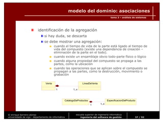 Ingeniería del Software de Gestión. Tema 3