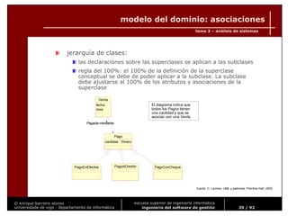 Ingeniería del Software de Gestión. Tema 3