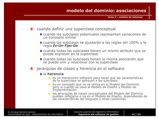 Ingeniería del Software de Gestión. Tema 3