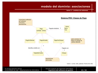 Ingeniería del Software de Gestión. Tema 3