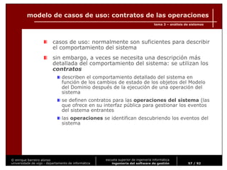Ingeniería del Software de Gestión. Tema 3