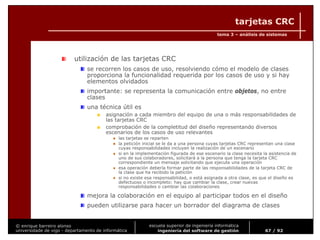 Ingeniería del Software de Gestión. Tema 3