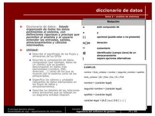 Ingeniería del Software de Gestión. Tema 3