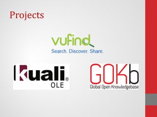 Projects
 