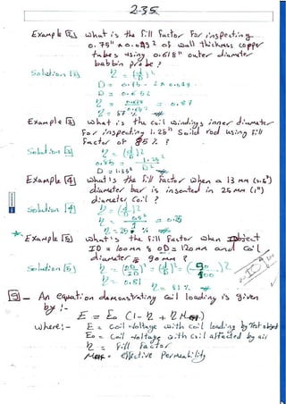 ASNT Electromagnetic Testing (ET) Level III Notes-Dr. Samir Saad (Handwriting)