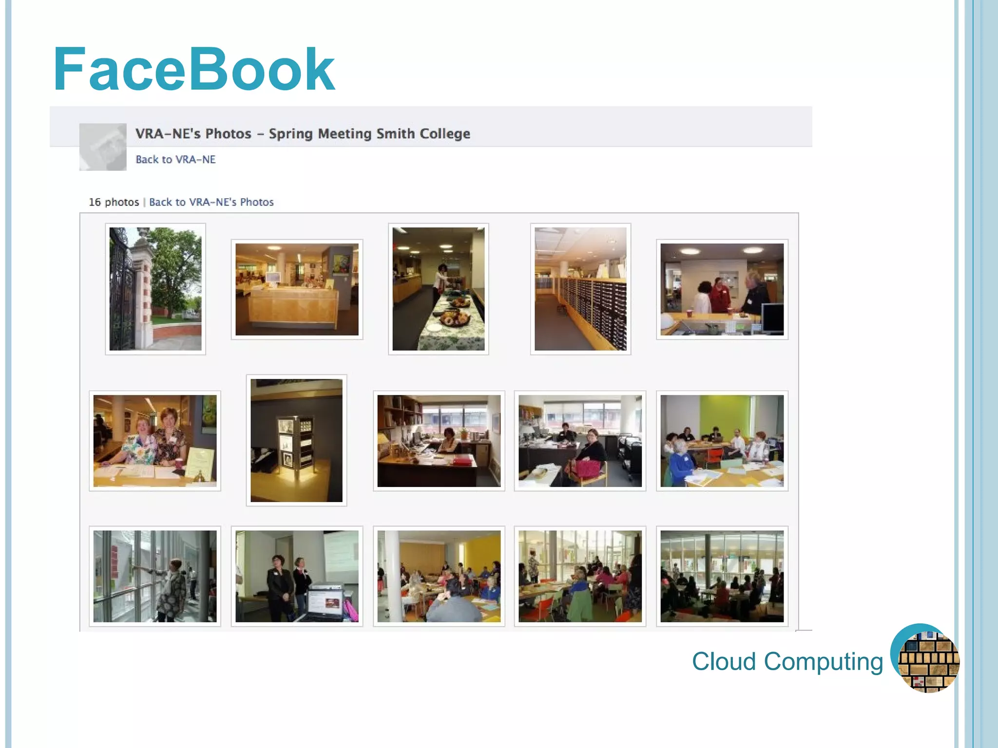 Cloud Computing FaceBook 