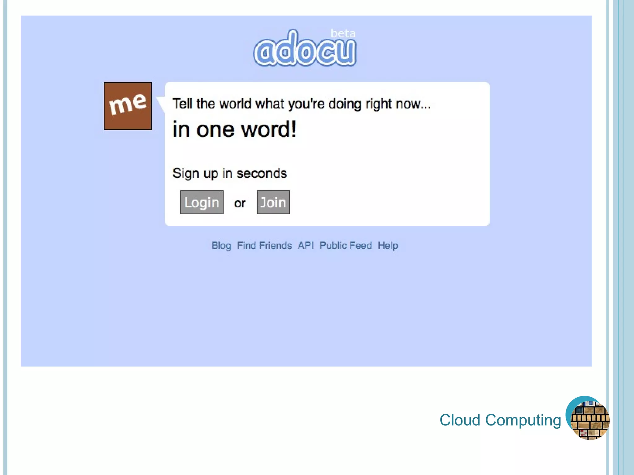 Cloud Computing 