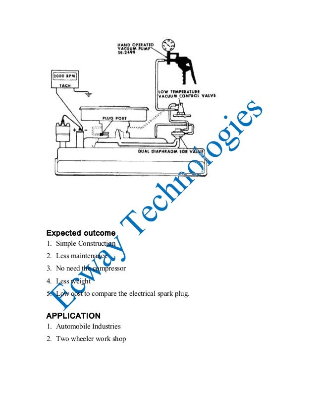 Et0079 fabrication of spark plug testing machine