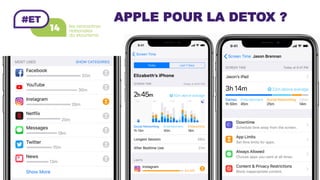 APPLE POUR LA DETOX ?
 