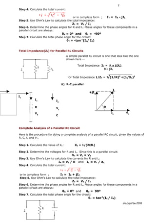 Et201 chapter3 sinusoidal steady state circuit analysis | DOC