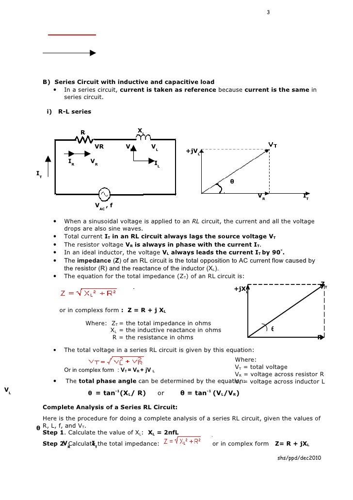 Et201 chapter3 sinusoidal steady state circuit analysis