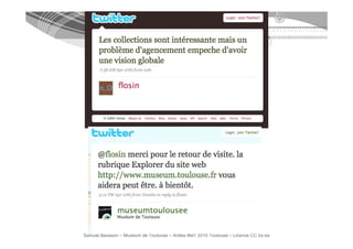 Samuel Bausson – Muséum de Toulouse – Ardesi #et7 2010 Toulouse – Licence CC by-sa
 