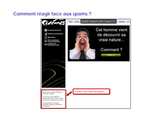Comment réagir face aux spams ?
 