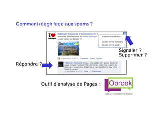 Comment réagir face aux spams ?




                                       Signaler ?
                                       Supprimer ?

Répondre ?



          Outil d'analyse de Pages :
 