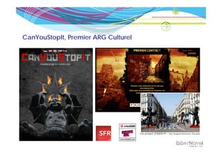 CanYouStopIt, Premier ARG Culturel




                                     Le projet d’AES+F /   The Angels-Demons Parade
 