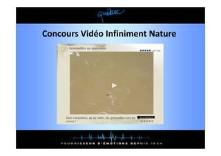 Concours Vidéo Infiniment Nature 
 