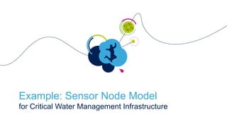 Example: Sensor Node Model
for Critical Water Management Infrastructure
 