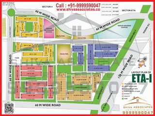 ETA 1 HD Map Greater Noida