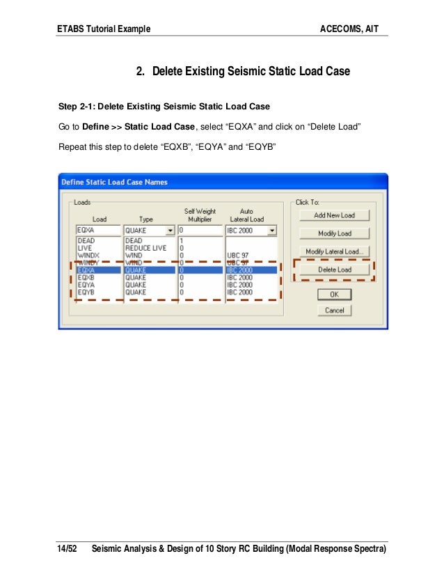 Etabs Building Design Seismic Example Etabs Building Design Seismic Example