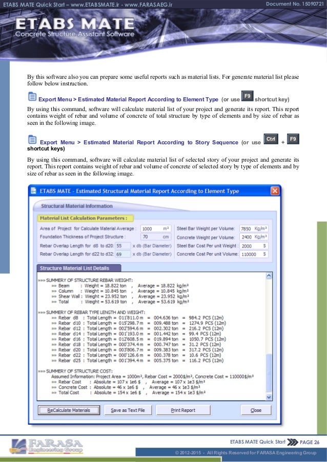 Etabs Mate Quick Start En