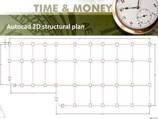 Autocad 2D structural plan
 