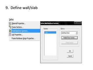 ANALYSIS AND DESIGN OF HIGH RISE BUILDING BY USING ETABS | PPTX