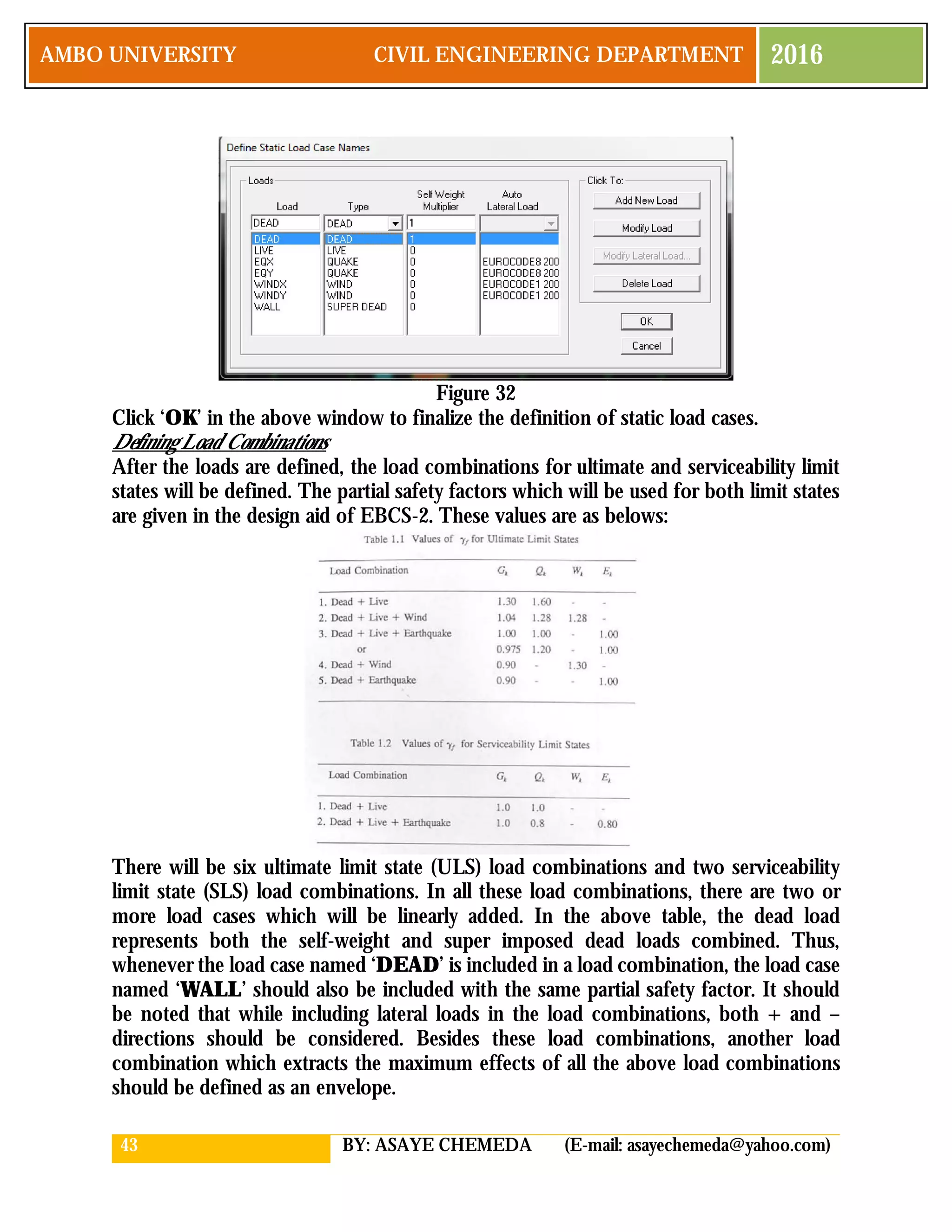 Etabs tutorial | PDF