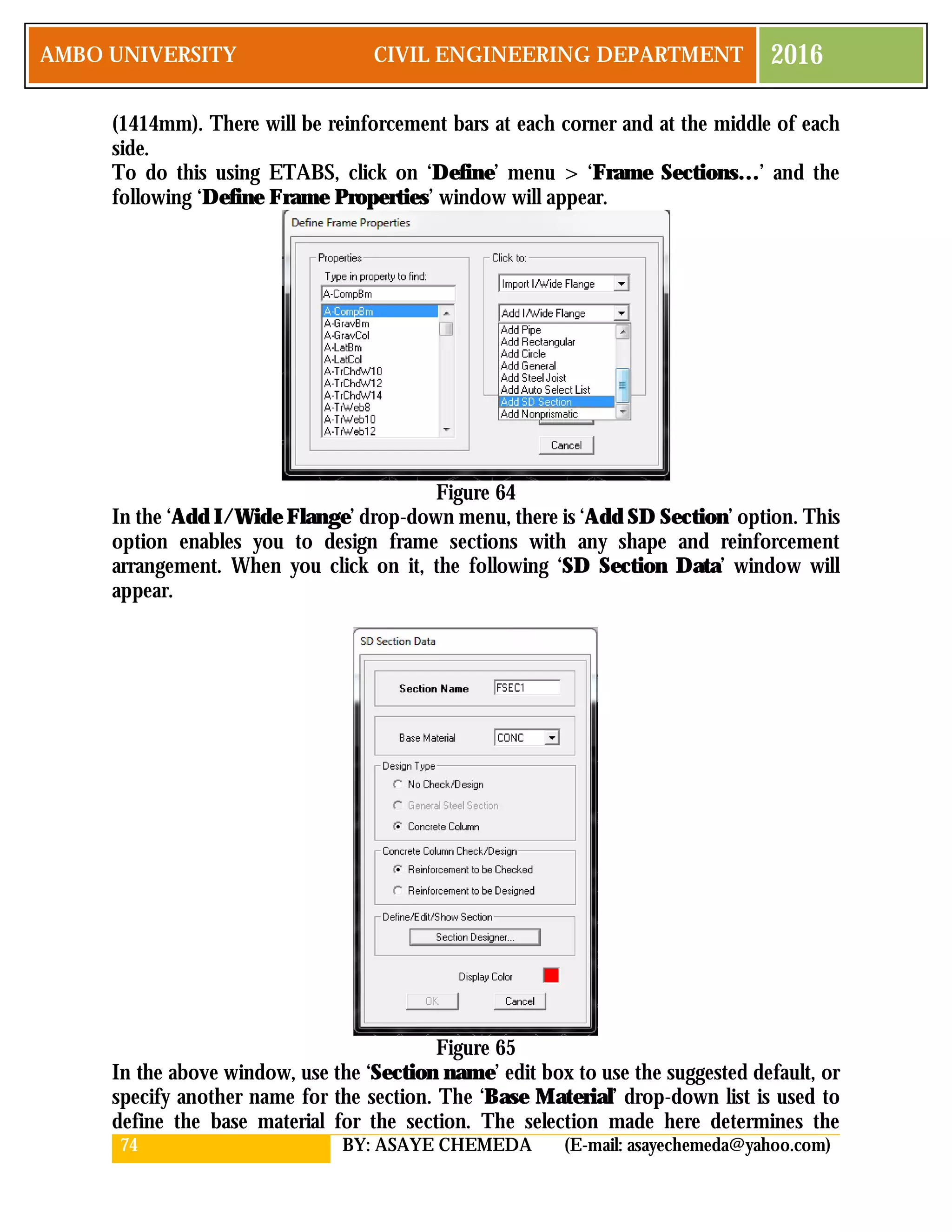Etabs tutorial | PDF