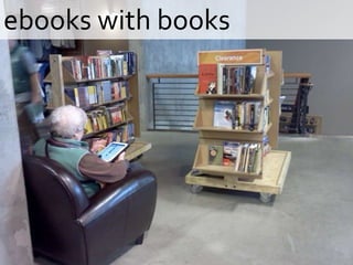 ebooks with books
 