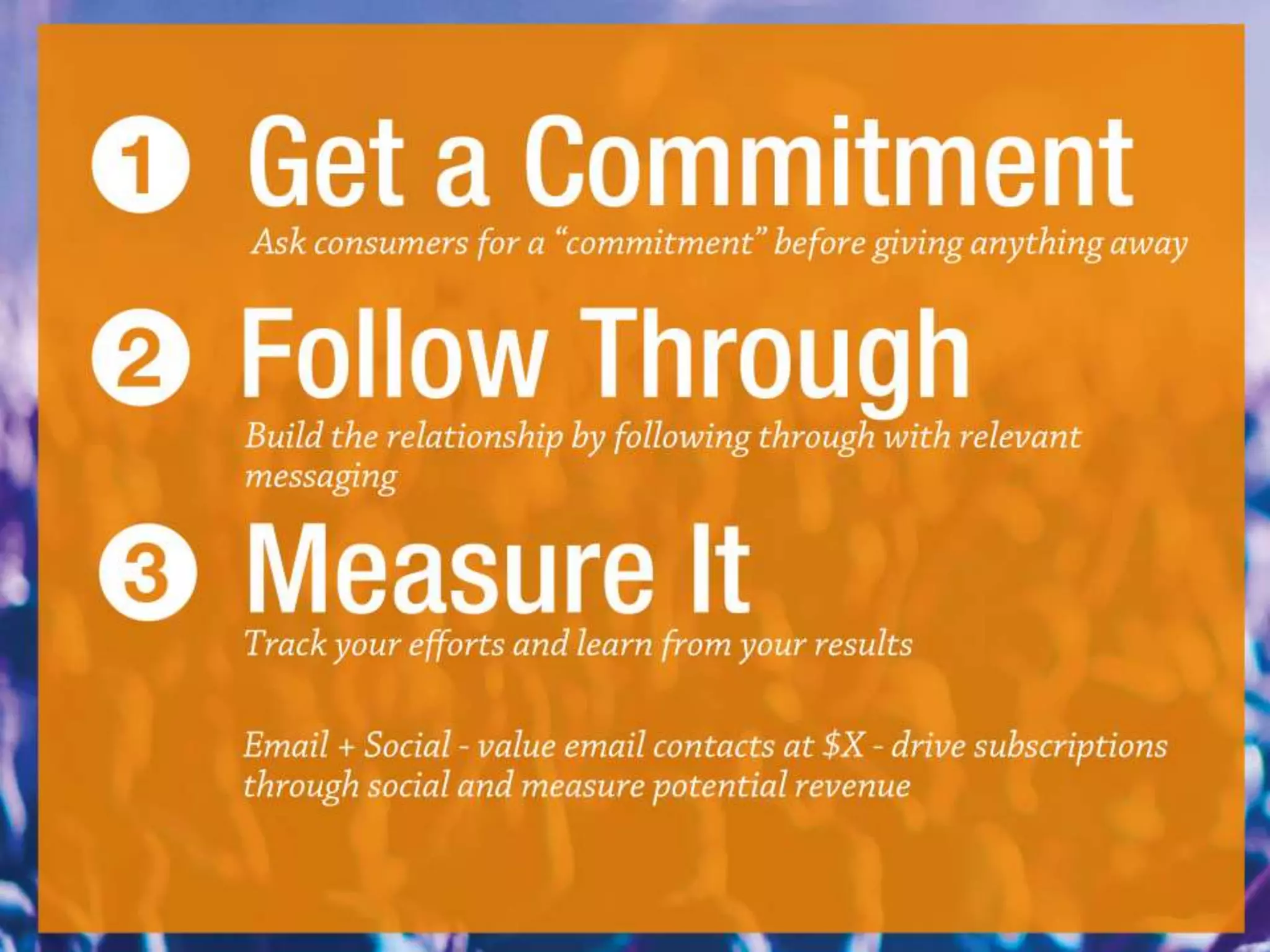 Building Earned Audiences in Retail with Email, Twitter and Facebook