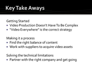 eBags Video Commerce by Peter Cobb