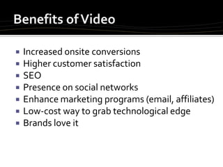 eBags Video Commerce by Peter Cobb