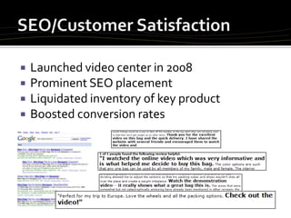 eBags Video Commerce by Peter Cobb