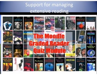 Support for managing
extensive reading

E

G
LA

TA

4E

C

LL

TE

 