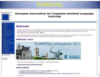 EUROCALL

E

G
LA

TA

4E

C

LL

TE

 