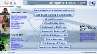 Academic Disruption Educational Technology: Disruptive change at our doorstep? (Higher ...