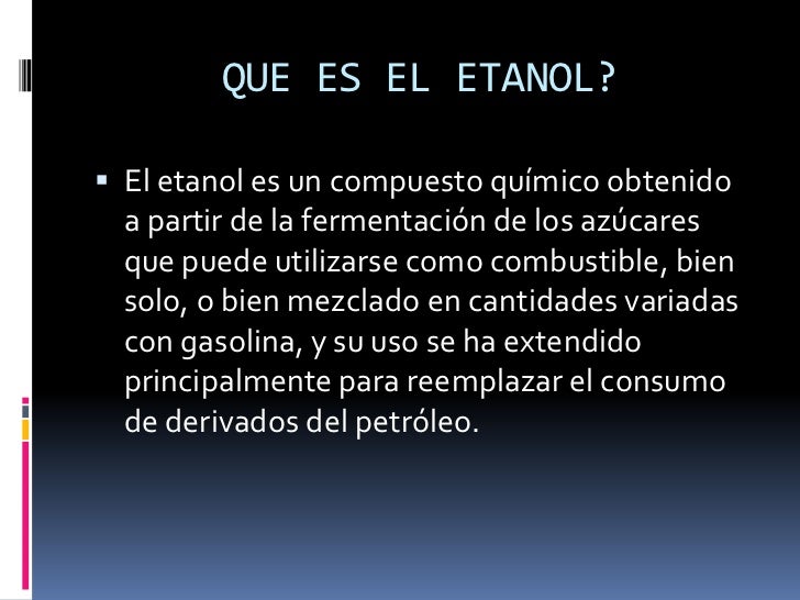 Etanol