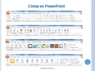 ACADEMIA DE TIC’s I

 