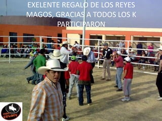 EXELENTE REGALO DE LOS REYES MAGOS, GRACIAS A TODOS LOS K PARTICIPARON