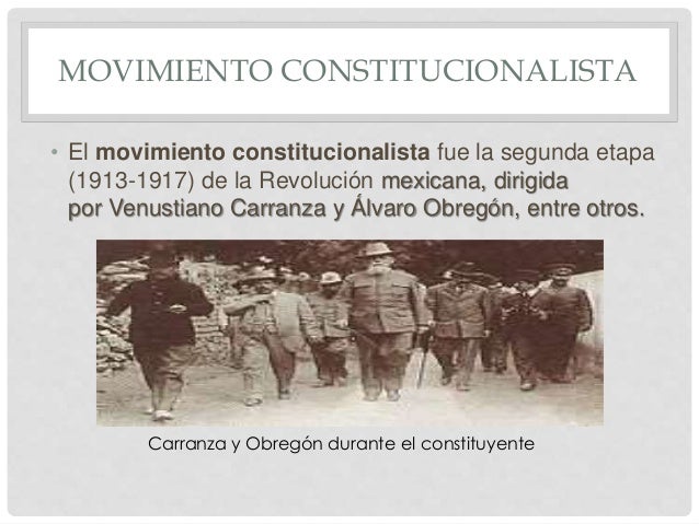 Etapa constitucionalista