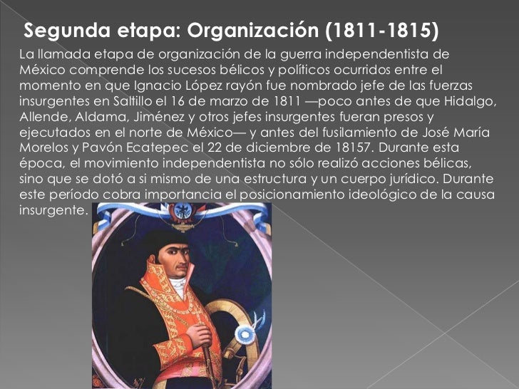 Etapa de la independencia 2