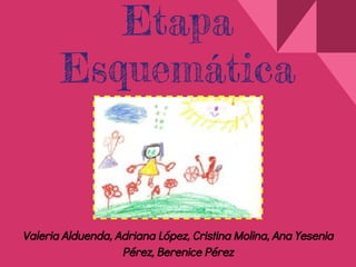 Etapa
Esquemática
Valeria Alduenda, Adriana López, Cristina Molina, Ana Yesenia
Pérez, Berenice Pérez
 