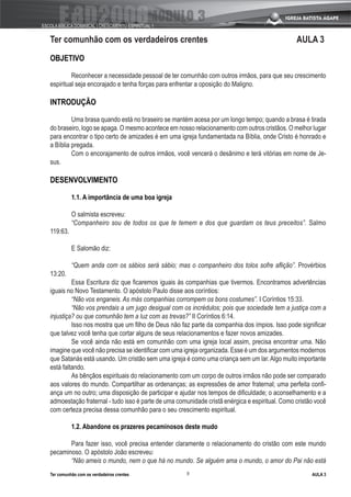 Etapas Do Crescimento Modulo 3