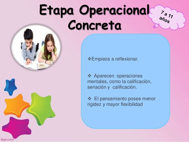 Etapa operacional concreta de piaget pdf995